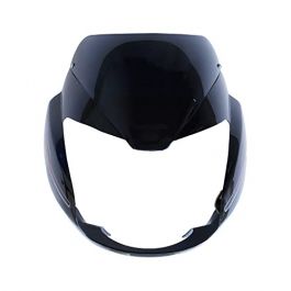 Nikavi N A Head Light Visor Mask Compatible For Bajaj Pulsar Ug Bk Red