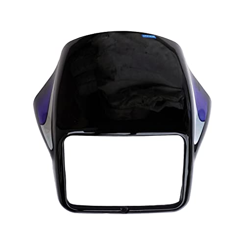 N504 Head Light Mask - Spld Plus N/M A/W Bk-Blue