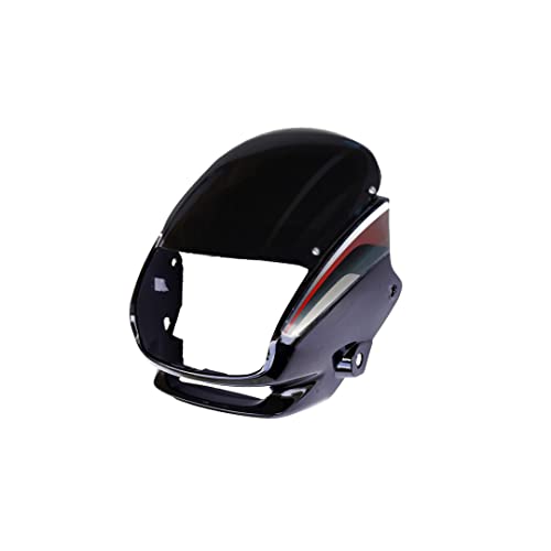 N508A Head Light Mask - S/Spld N/M Bk-Red