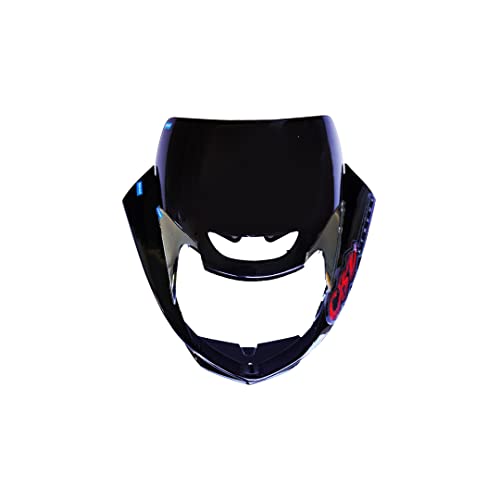 N520 Head Light Mask - Cdz Xtrm N/M Black