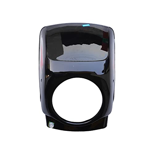 N570 Head Light Mask - Xl Super Black
