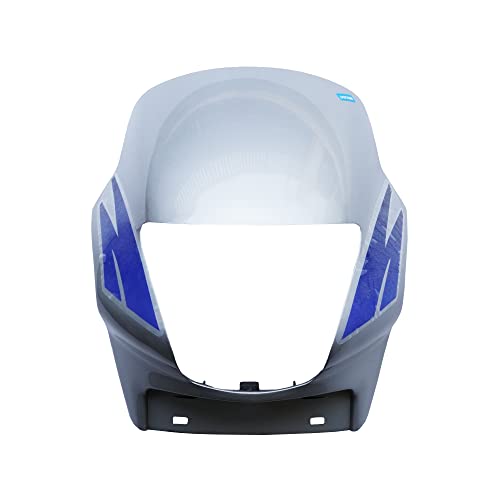 N512D Head Light Mask - Pass Plus Lite Silver-Blue