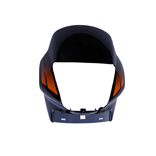 N512B Head Light Mask - Pass Plus Bk-Orange