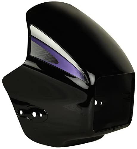 N504B Head Light Mask - Spld Plus N/M A/W Bk-Purple