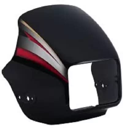 N506A Head Light Mask - Spld Pro Bk-Red