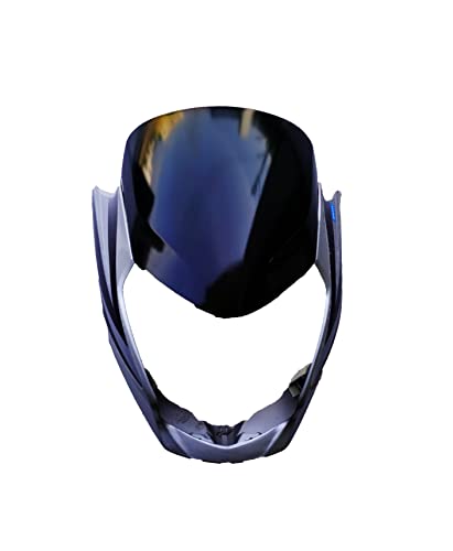 N526D Head Light Mask - Pass X-Pro Silver