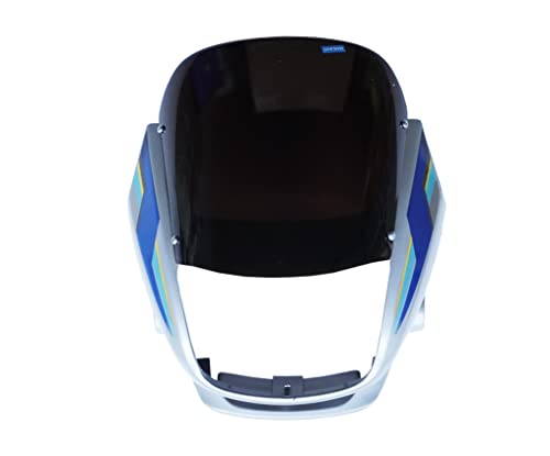 N509C Head Light Mask - S/Spld A/W Silver
