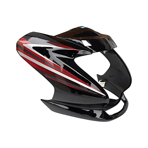 N515A Head Light Mask - Pass Pro N/M(Digi) Bk-Red