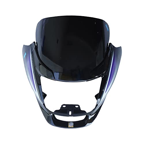 N550 Head Light Mask - S/Spld 2017 Bk.Purple