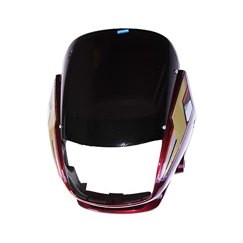 N509D Head Light Mask - S/Spld A/W W.Red