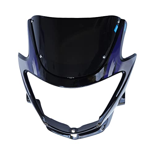 N521 Head Light Mask - Glamr O/M Bk-Blue