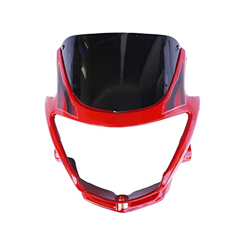 N522C Head Light Mask - Glamr N/M S.Red