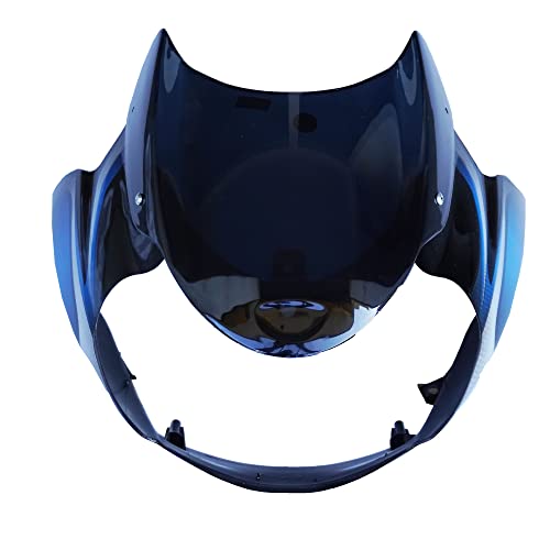 N594 Head Light Mask - Dis 100Cc Bk-Blue
