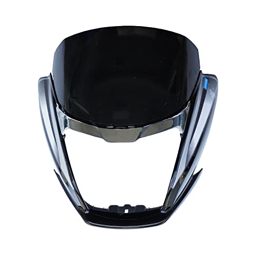N549A Head Light Mask - S/Spld Bs-6 Bk-Silver