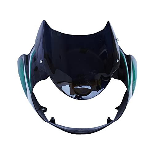 N594B Head Light Mask - Dis 100Cc Bk-Green
