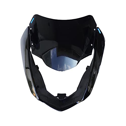 N528 Head Light Mask - Cdz Xtrm Digital Bk
