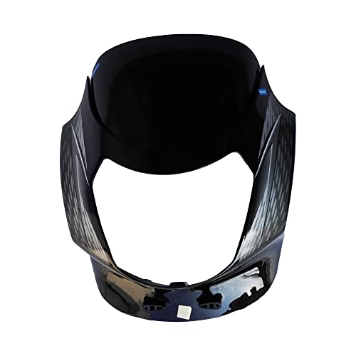 N573 Head Light Mask - Vctr Glx N/M Black