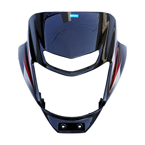 N612B Head Light Mask - Pltna 100 Led Bk-Red