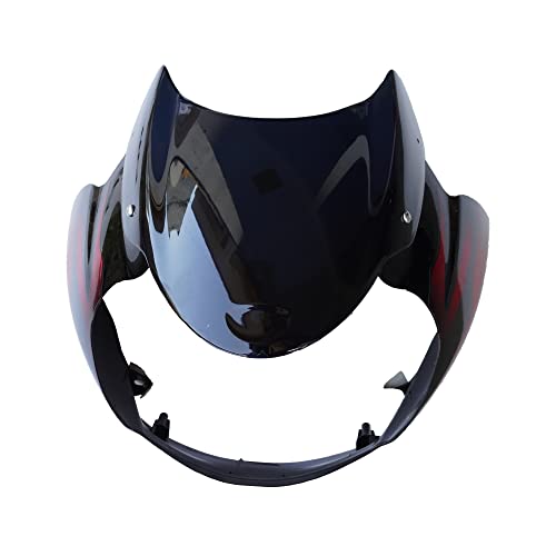 N599A Head Light Mask - Dis 150Cc/125Cc H2 Bk-Red