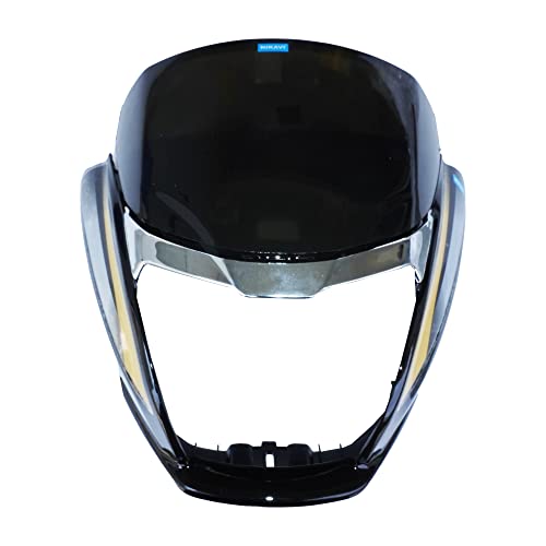 N549 Head Light Mask - S/Spld Bs-6 Bk-Golden