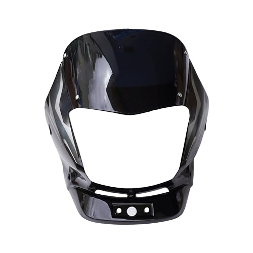 N597B Head Light Mask - Pltna 125Cc Bk-Silver