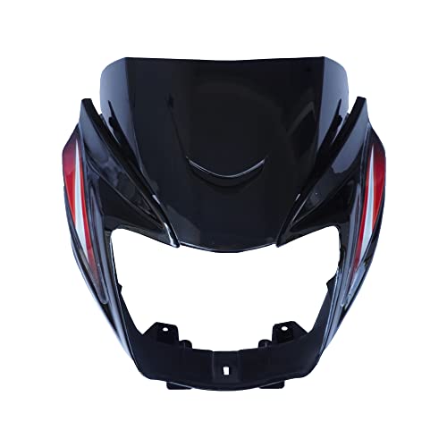 N572 Head Light Mask - S/City Plus Bk-Red