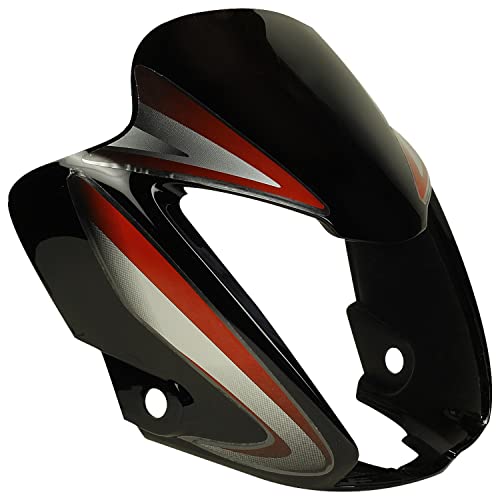 N620 Head Light Mask - Cb Shne Bk-Red