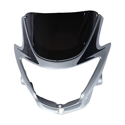 N523D Head Light Mask - Glamr Asfs 2010 Silver