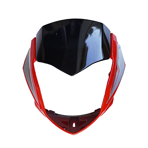 N509B Head Light Mask - S/Spld A/W Red