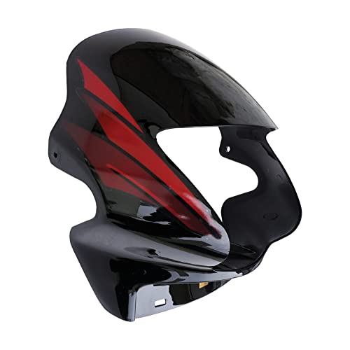 N513A Head Light Mask - Pass Plus A/W Bk-Red