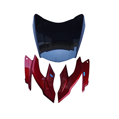 N569A Head Light Mask - Apche Beast Red