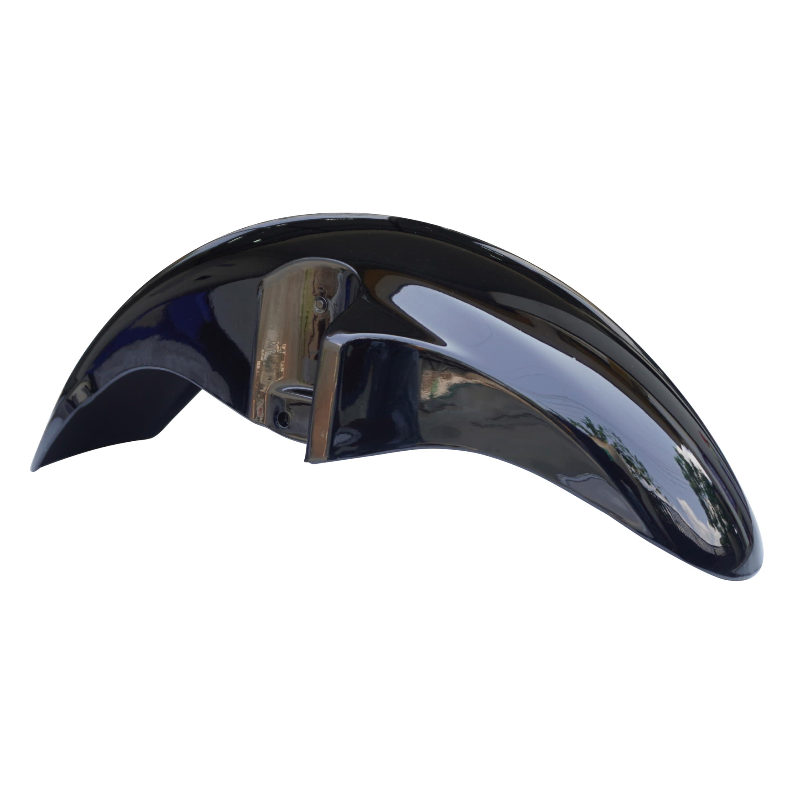 Nikavi N810 Front Mudguard Compatible for H.H CD 100 Deluxe N/M Black