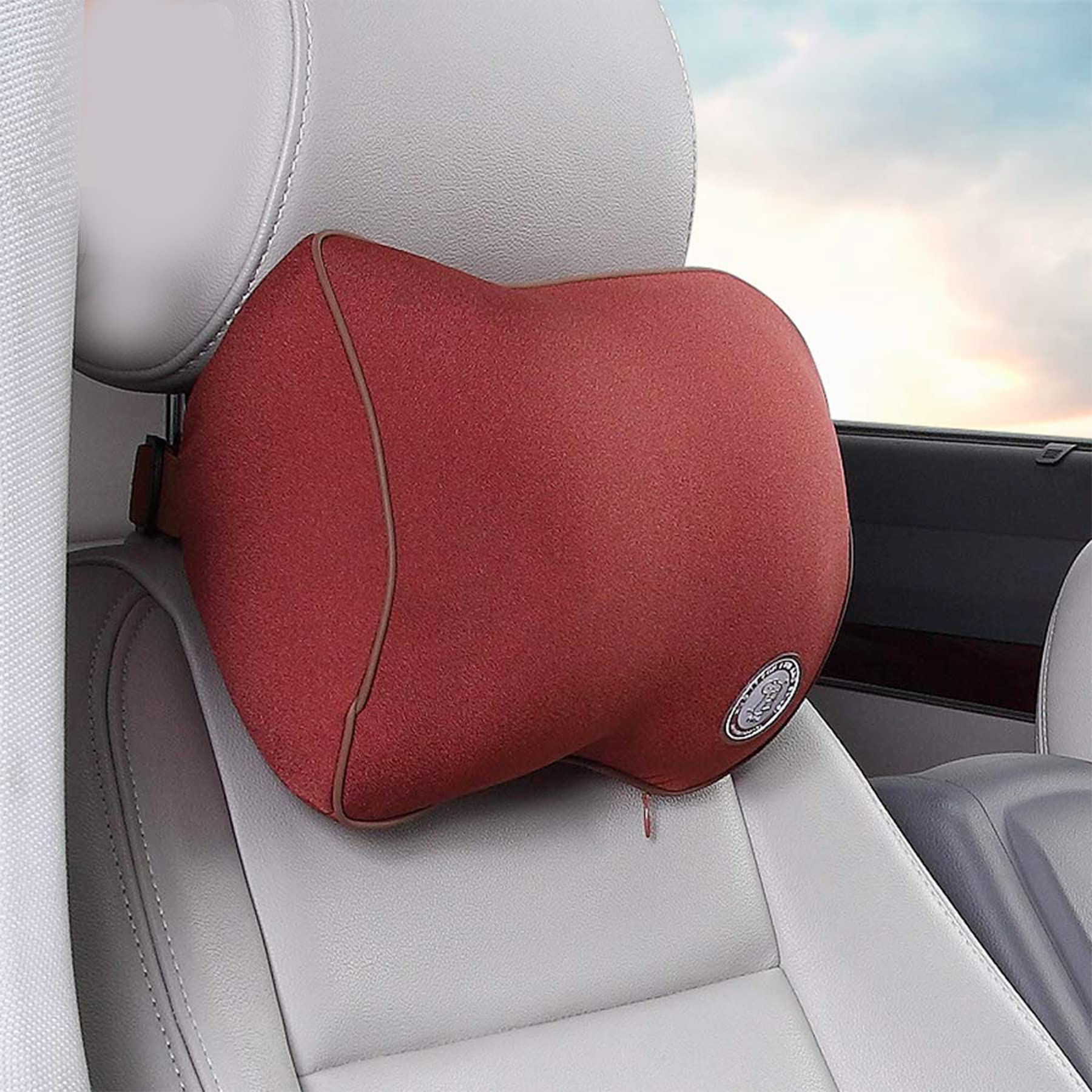 Gigi (G-1420) Gigi Memory Foam Car Neck Pillow Car Headrest,Head Pillow,Rest Pillow,Protect Neck