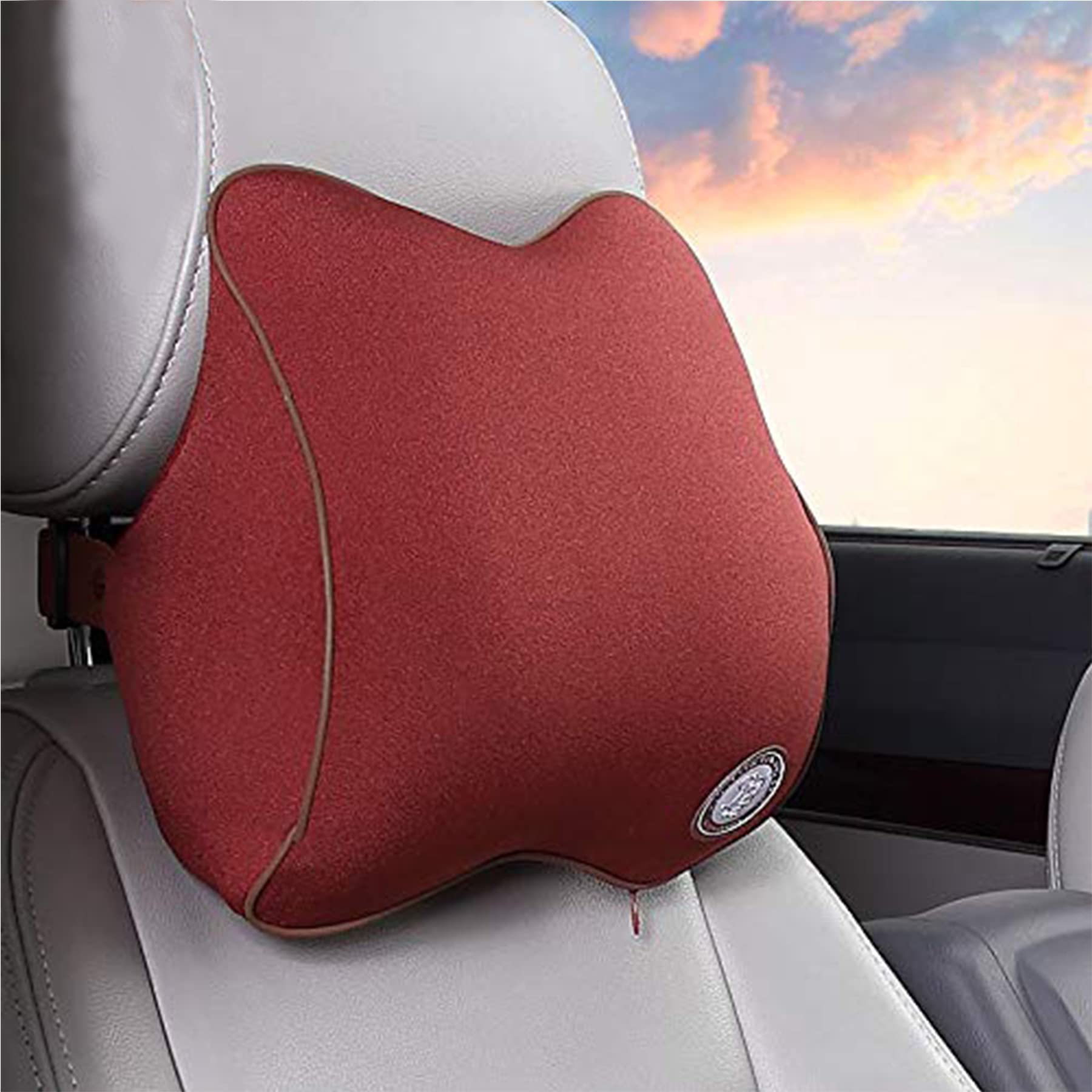 Gigi (G-1421) Gigi Memory Foam Car Neck Pillow Car Headrest,Head Pillow,Rest Pillow,Protect Neck