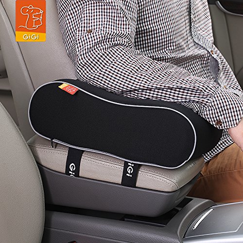 GiGi (G-1589) Breathable Memory Foam Car Armrest Cushion Armrest Center Consoles Cushion Head Neck Rest Pillow Pad for Car Motor Auto Vehicle Office