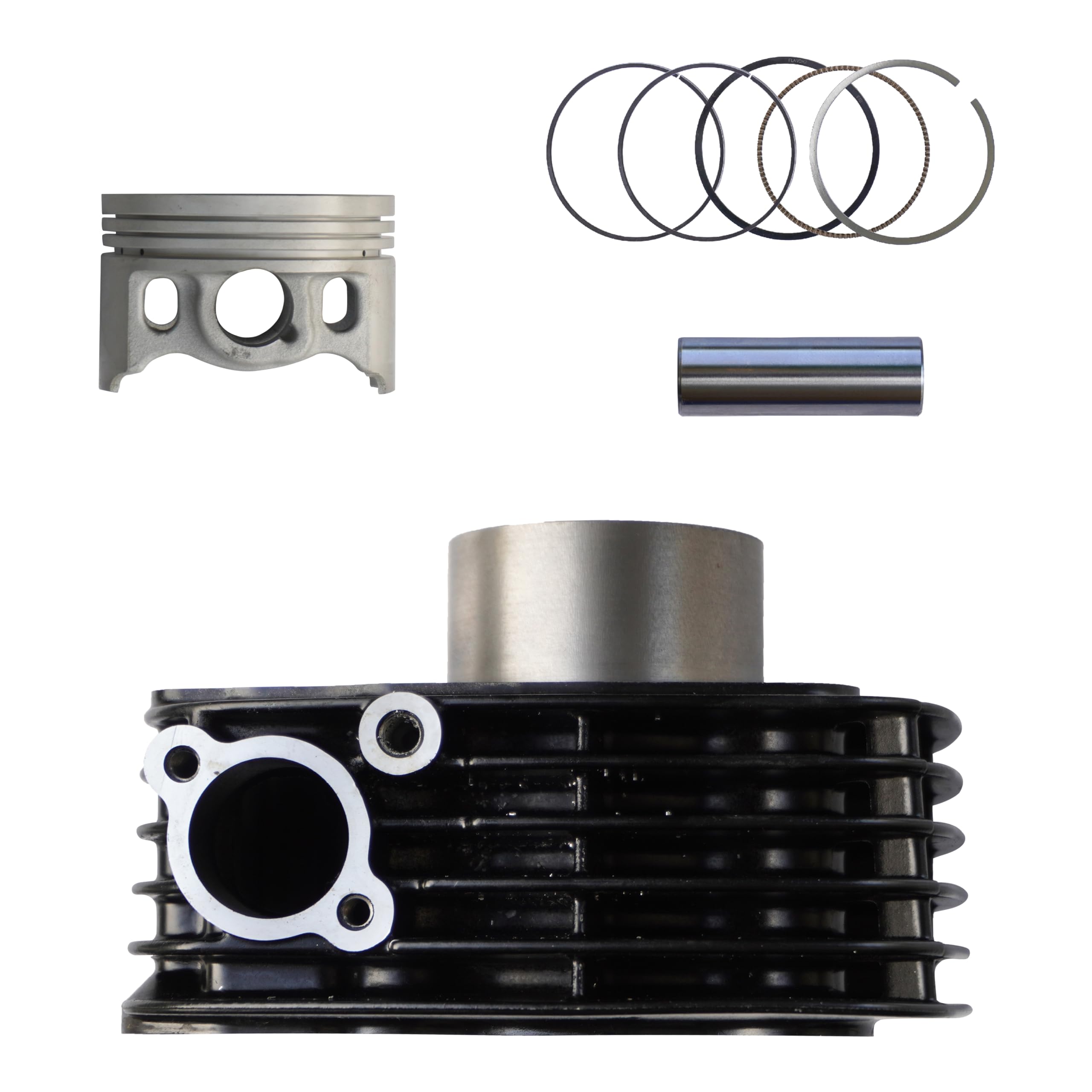 NIKAVI CBKP26 Cylinder Block Piston Kit Compatible for UG-4 Black/PULSR-150 Digital/PULSR-150 BS-IV