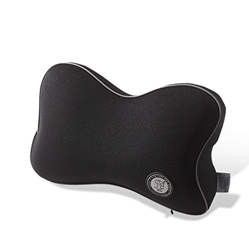 GiGi G-1077 GiGi Memory Foam Car Neck Pillow Car Headrest,Head Pillow,Rest Pillow,Protect Neck - black