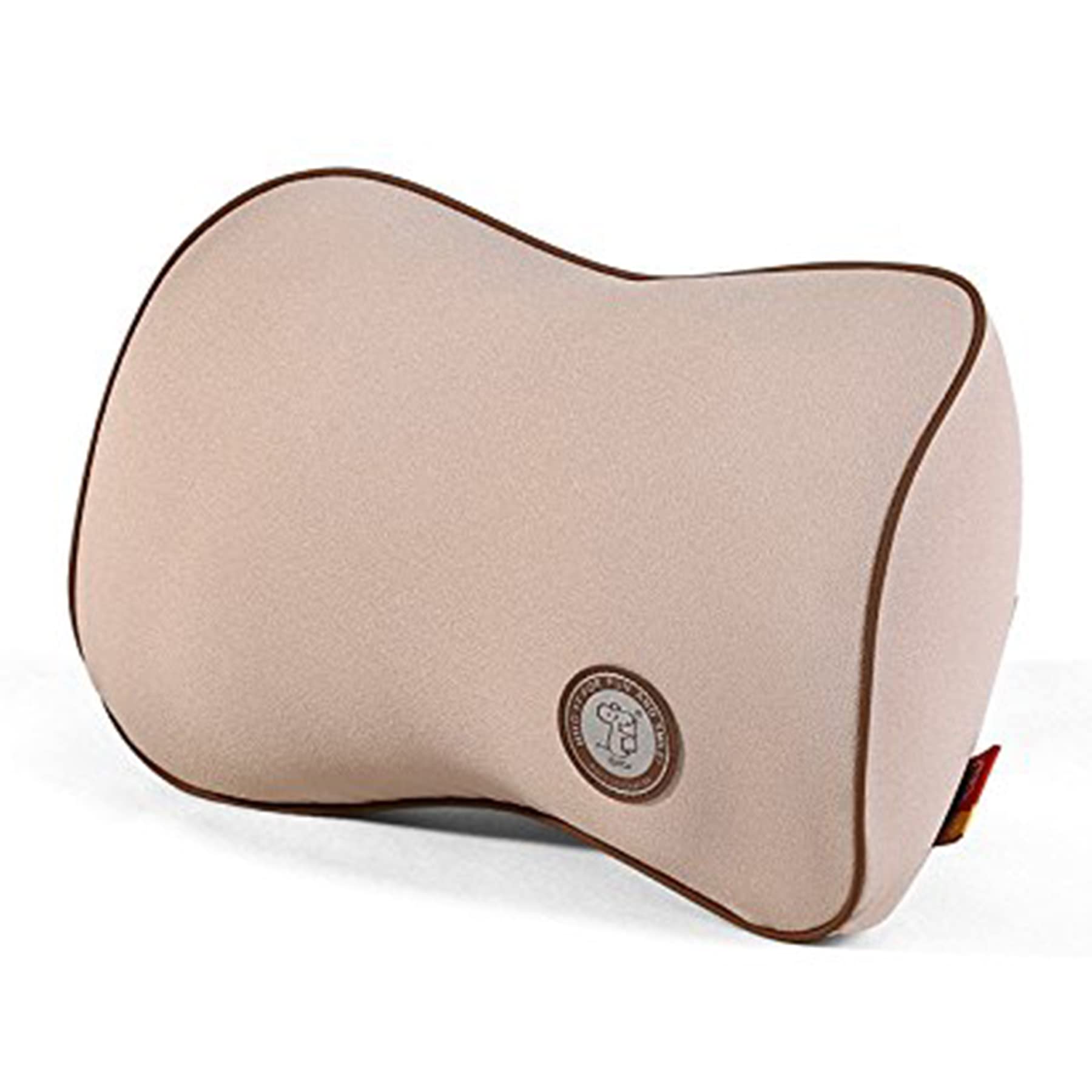 Gigi (G-1420) Gigi Memory Foam Car Neck Pillow Car Headrest,Head Pillow,Rest Pillow,Protect Neck - beigee
