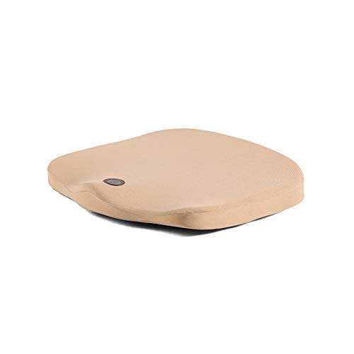 GiGi G-1585 100% Pure Memory Foam Breathable Car Seat Cushion Pad Ache Relief Pillow for Home/Office Chair, Car Seat - fluorescent orange