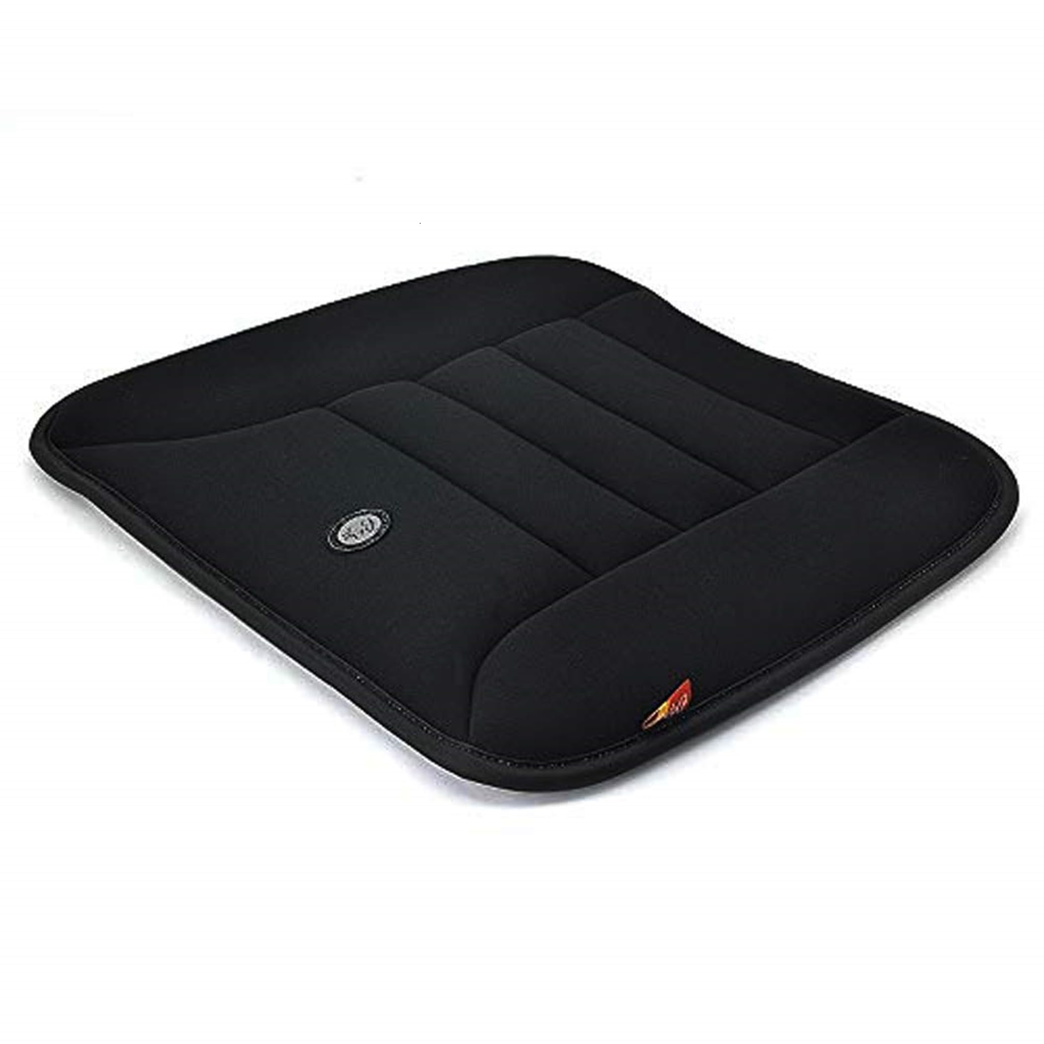 GiGi G-1586 Pure Memory Foam Breathable Car Seat Cushion Pad Mat for Home/Office Chair, Car Seat - black