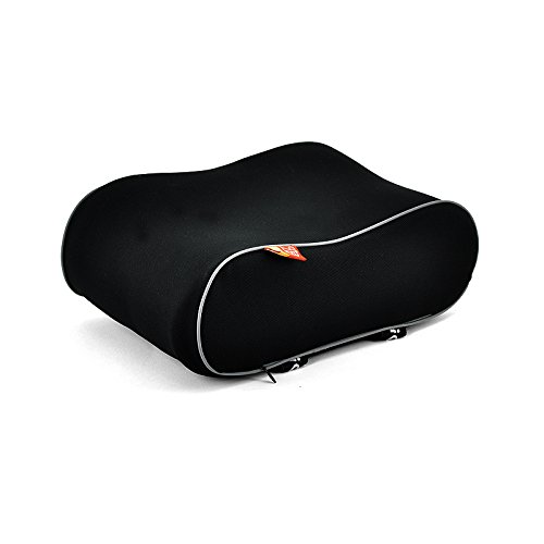 GiGi (G-1589) Breathable Memory Foam Car Armrest Cushion Armrest Center Consoles Cushion Head Neck Rest Pillow Pad for Car Motor Auto Vehicle Office - black