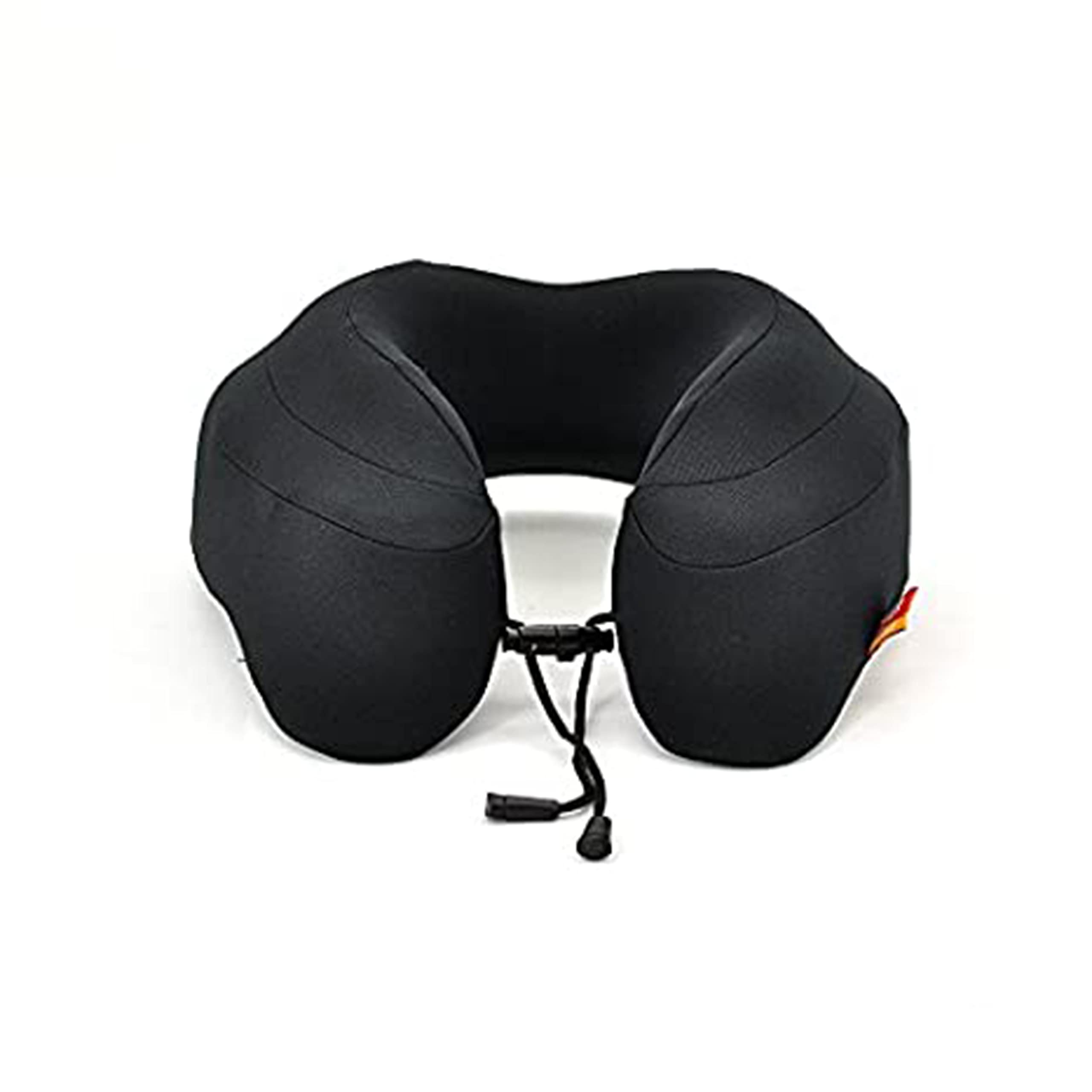 GiGi Travel Pillow - U Shape Portable Memory Foam Neck Pillow Best for Airplane Travel,Driving,Studying,Working,Home and Camping,Removable and Washable Soft Velour Cover - gray