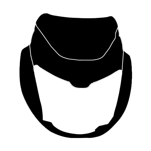 N550C Head Light Mask - S/Spld 2017 Red