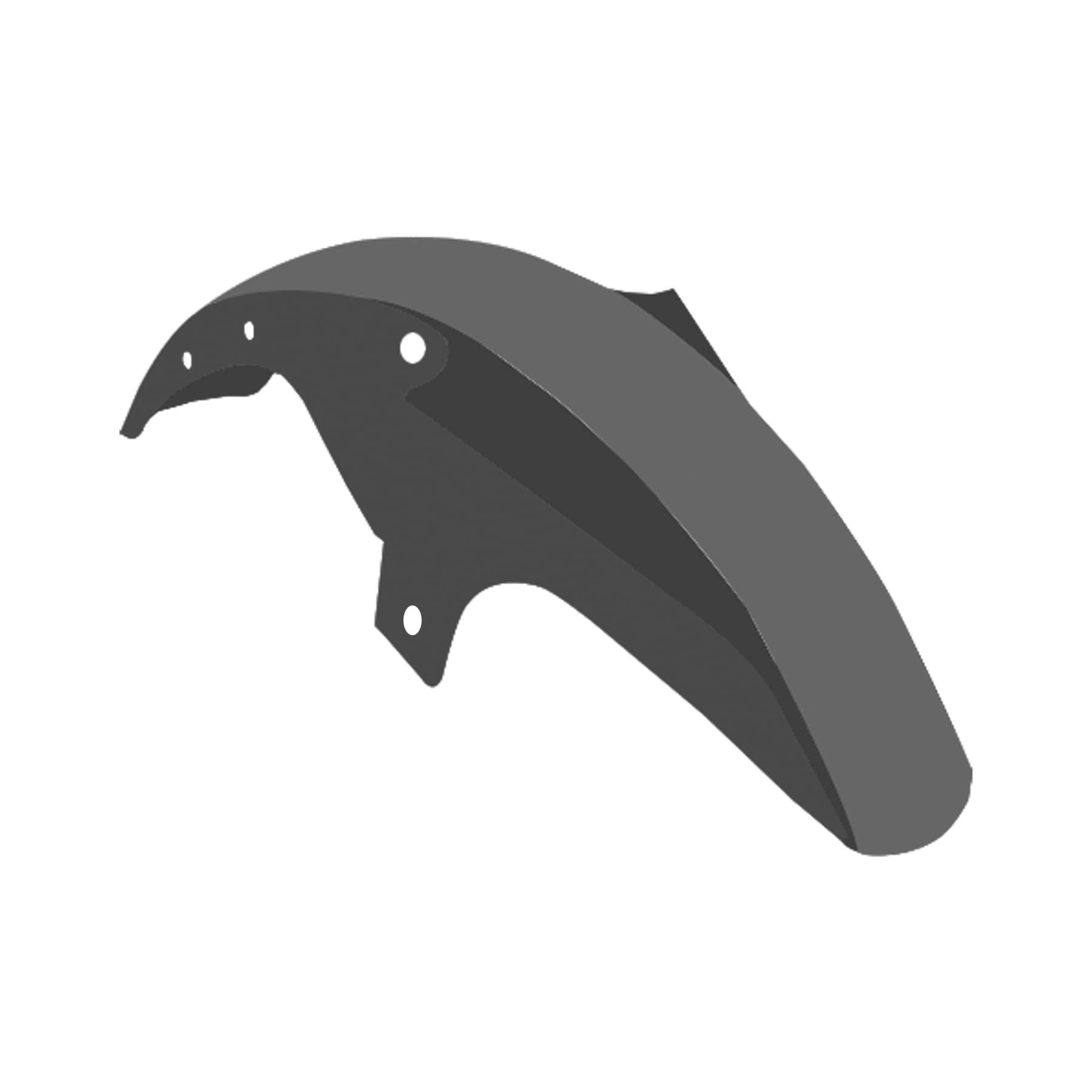 N1068 Mudguard - Deo Bs-6 Ing Black