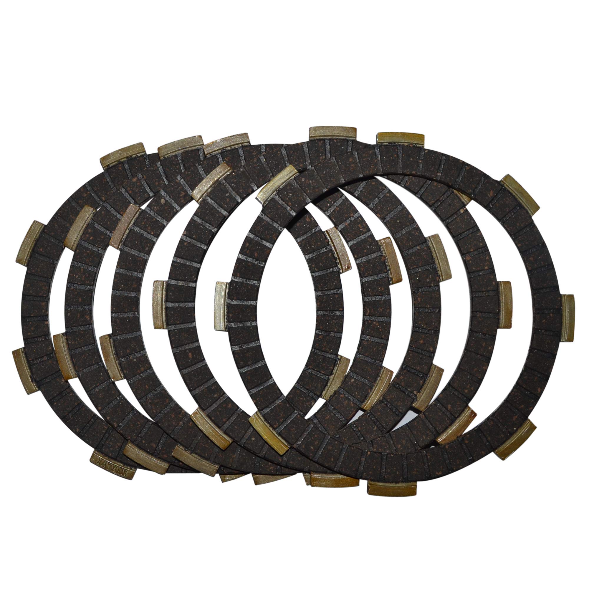 NIKAVI RCLP5 Rubber Clutch Plate (5) Compatible for Honda Unicorn (RCLP5)