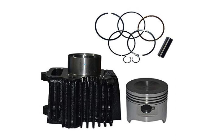 NIKAVI CBKP05 Cylinder Block Piston Kit Compatible for Hero Honda