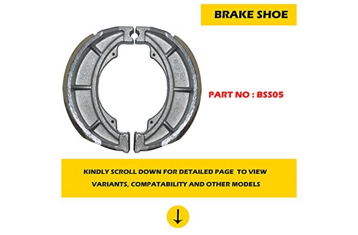 Bajaj discover 135 discount brake shoe price