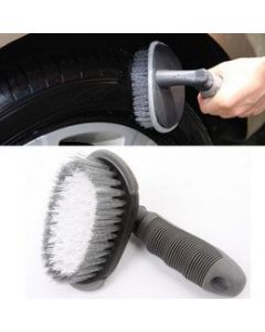 NIKAVI All Purpose Cleaning Tool Brush - CAR/Home/Office/Kitchen (TIRE Brush)