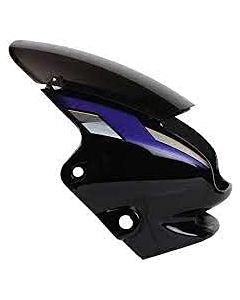 NIKAVI N514 Head Light Visor Mask Compatible for Hero Passion Pro O/M Black - Blue