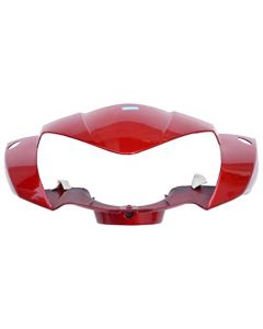 NIKAVI N1003A Head Light Visor Mask Compatible for Hero Pleasure N/M (T-2) Red
